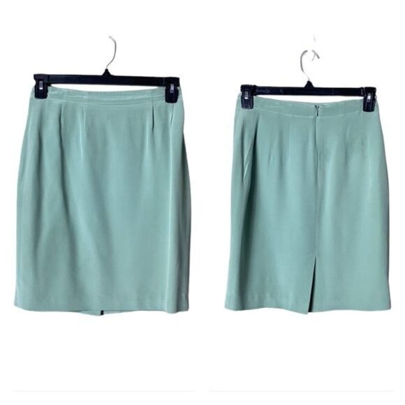 Talbots Women’s Silk Mini Skirt 8P Chiffon Fairycore Coquette Feminine E… - Picture 1 of 6